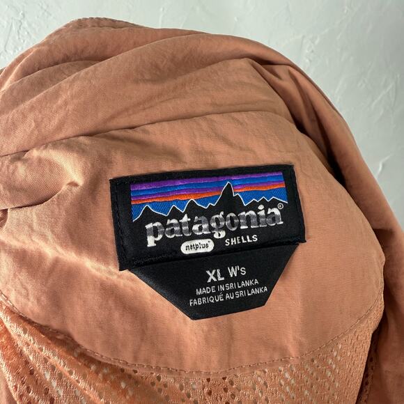 Patagonia Women's Jacket XL Skysail 26540 Hooded Full zip Nylon Mesh lined KK21 - Picture 6 of 7